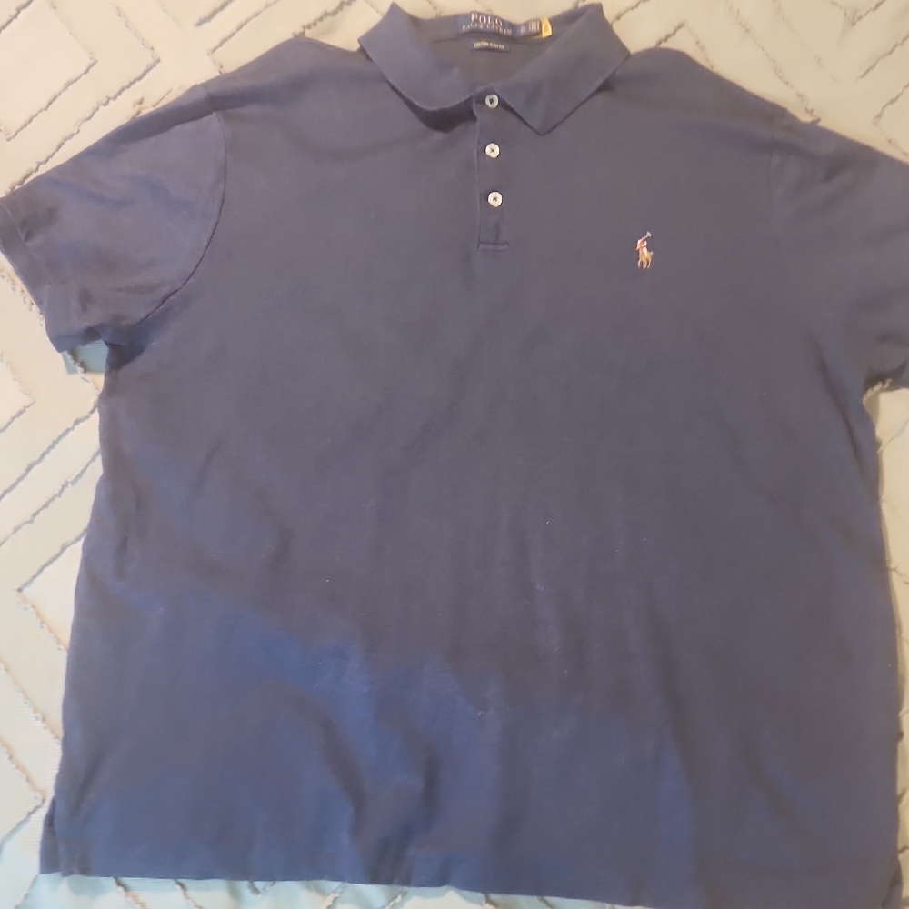 Polo by Ralph Lauren Men's Classic Navy Polo Shirt